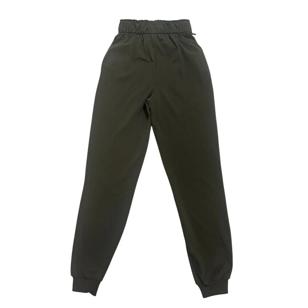 Lululemon Keep Moving Olive Green Luxtreme Jogger Pants W5CV4S women’s Size 0